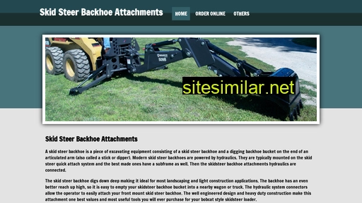 skidsteerbackhoeonline.com alternative sites