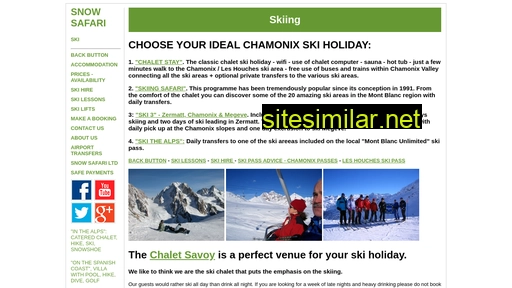 skiinginthealps.com alternative sites