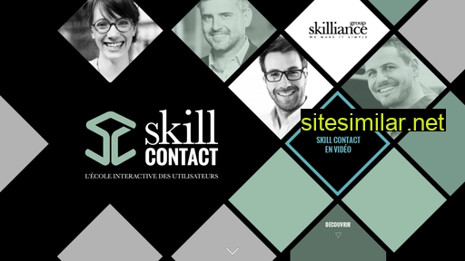 Skill-contact similar sites