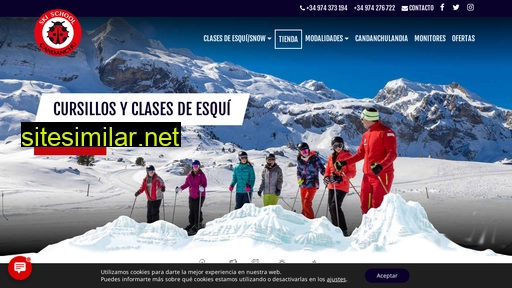 skischoolcandanchu.com alternative sites
