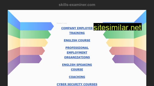 Skills-examiner similar sites