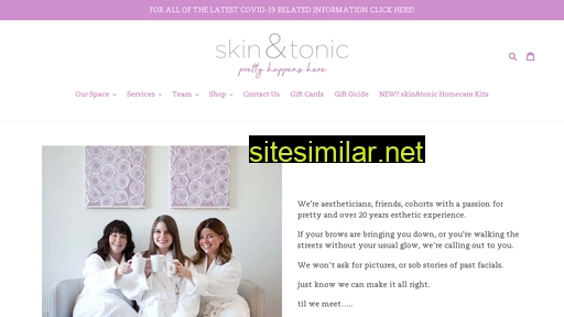 skinandtonicraleigh.com alternative sites