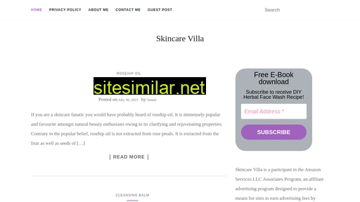 skincarevilla.com alternative sites