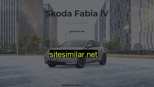 skoda-fabia.com alternative sites