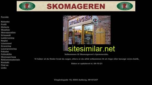 skomageren.com alternative sites