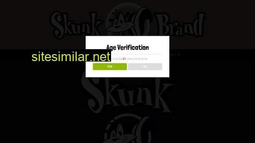skunkbrand.com alternative sites