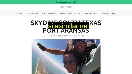 Skydivesouthtexas similar sites