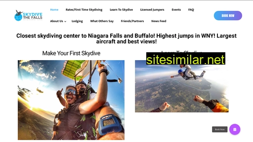skydivethefalls.com alternative sites