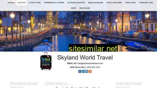 skylandworldtravel.com alternative sites