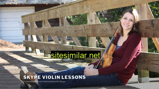 Skype-violin-lessons similar sites