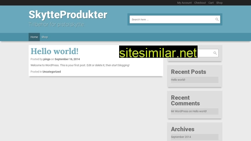 skytteprodukter.com alternative sites