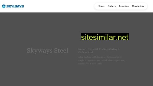 skywayssteel.com alternative sites