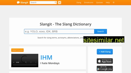 slangit.com alternative sites