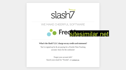 Slash7 similar sites