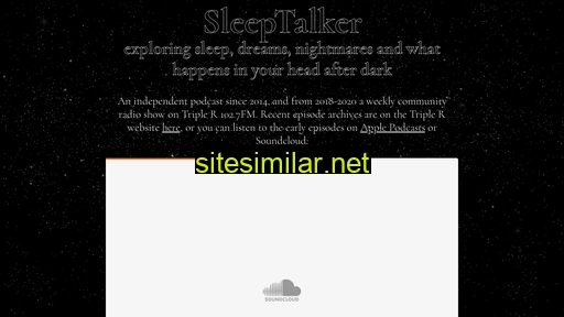 sleeptalker.becfary.com alternative sites