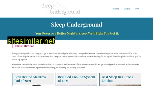 sleepunderground.com alternative sites