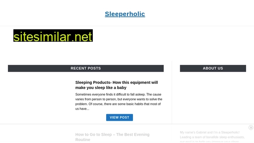 sleeperholic.com alternative sites