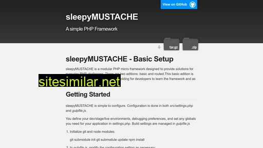 sleepymustache.com alternative sites