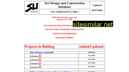 sliconstruction.com alternative sites