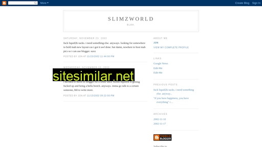 Slimzworld similar sites