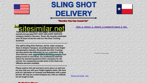 Slingshotdelivery similar sites