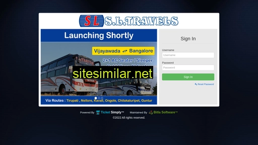 slt.sltravelsbus.com alternative sites