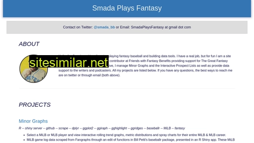 smadaplaysfantasy.com alternative sites