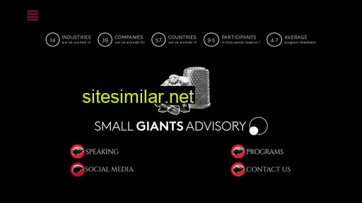 smallgiantsadvisory.com alternative sites