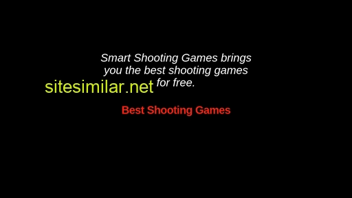 Smartshootinggames similar sites