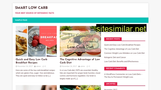 smartlowcarb.com alternative sites
