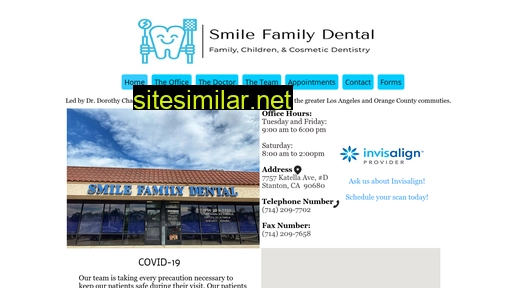 Smile-family-dental similar sites