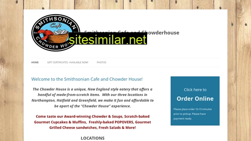smithsonianchowderhouse.com alternative sites