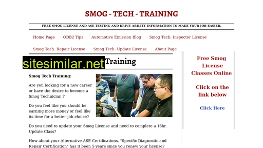 smog-tech-training.com alternative sites