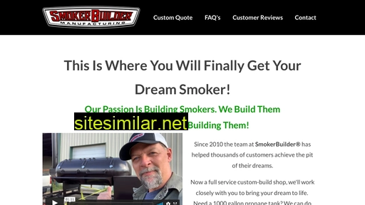 smokerbuildermfg.com alternative sites