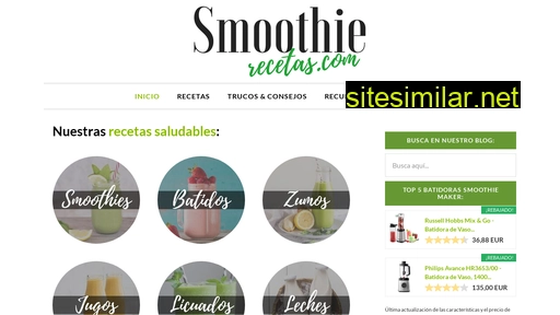 smoothierecetas.com alternative sites