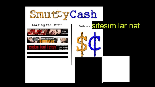 smuttycash.com alternative sites