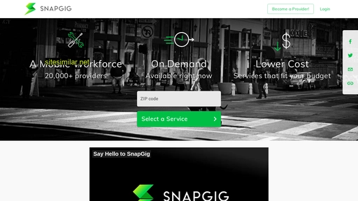snapgig.com alternative sites