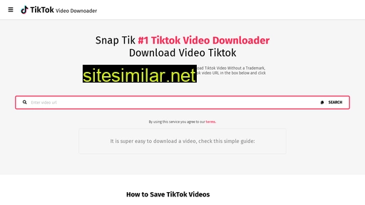 snap-tik.com alternative sites
