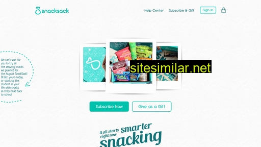 snacksack.com alternative sites