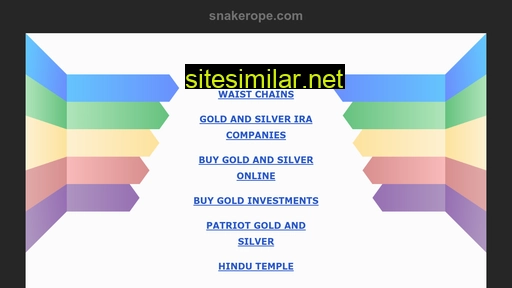 snakerope.com alternative sites