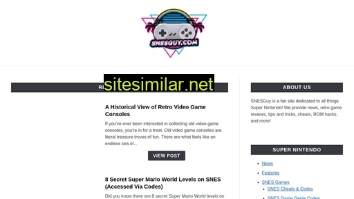 snesguy.com alternative sites