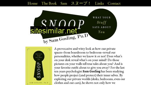 snoopology.com alternative sites