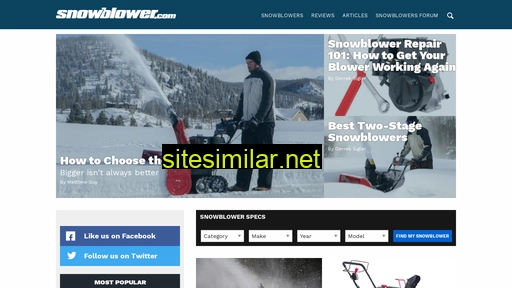 snowblower.com alternative sites