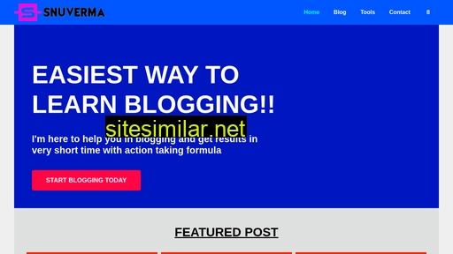snuverma.com alternative sites