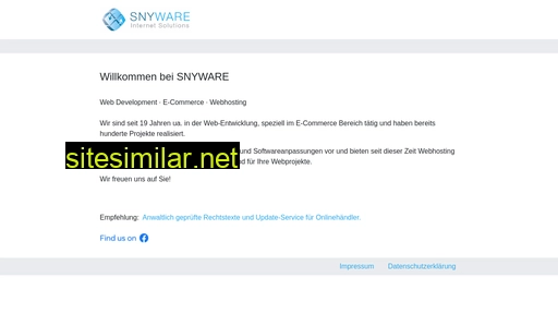 snyware.com alternative sites