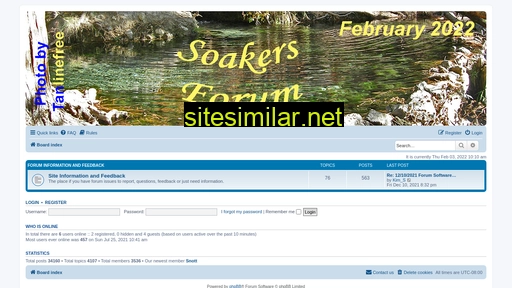 soakersforum.com alternative sites