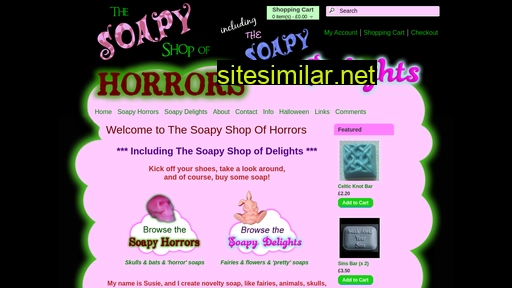 soapyshopofhorrors.com alternative sites