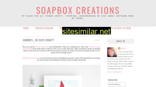 soapboxcreations.blogspot.com alternative sites