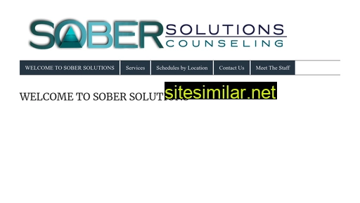 sobersolutionscounseling.com alternative sites