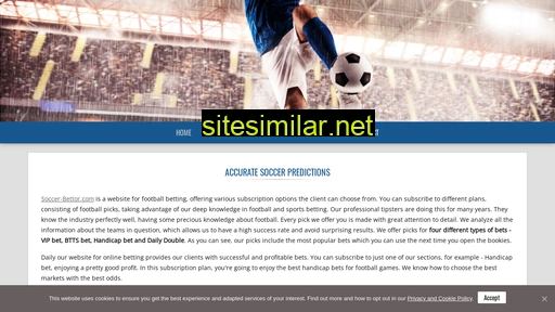 Soccer-bettor similar sites
